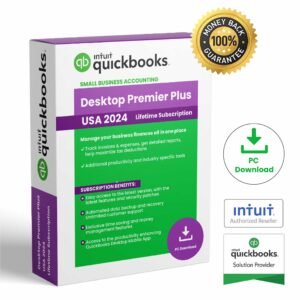 QuickBooks Desktop Premier Plus 2024 | US Version | Lifetime Activation