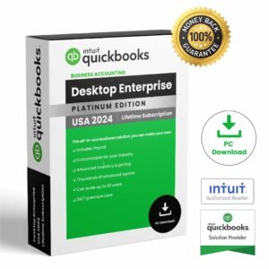 QuickBooks Desktop Enterprise 2024 | US Version | Lifetime Activation