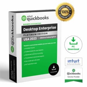 QuickBooks Desktop Enterprise 2023 | US Version | Lifetime Activation